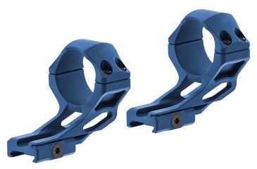 Image of Leapers UTG Accu-Sync 34mm High Profile 37mm Offset Pic. Rings, Blue Anodize AIR422SAB