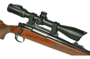 Image of Leapers UTG AccuShot 30mm Tube 4-16x44 IE Rifle Scope w/AO Mildot, EZ-TAP &amp; Rings SCP3-U416AOIEW