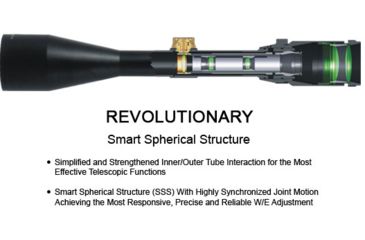 Image of Leapers UTG AccuShot 30mm Tube 4-16x44 IE Rifle Scope w/AO Mildot, EZ-TAP &amp; Rings SCP3-U416AOIEW