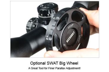 Image of Leapers UTG AccuShot 30mm Tube 4-16x44 IE Rifle Scope w/AO Mildot, EZ-TAP &amp; Rings SCP3-U416AOIEW