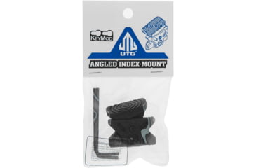 Image of Leapers UTG Angled Index Mount, Keymod, Matte Black, TL-TRK01