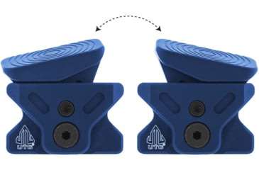 Image of Leapers UTG Angled Index Mount, Keymod, Matte Blue, TL-TRK01B