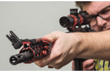 Image of Leapers UTG Angled Index Mount, Keymod, Matte Red, TL-TRK01R