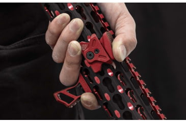Image of Leapers UTG Angled Index Mount, Keymod, Matte Red, TL-TRK01R