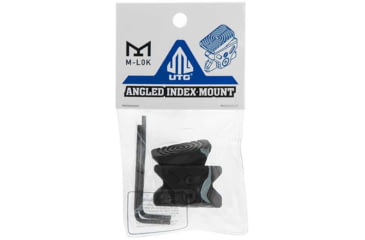 Image of Leapers UTG Angled Index Mount, M-LOK, Matte Black, TL-TRM01