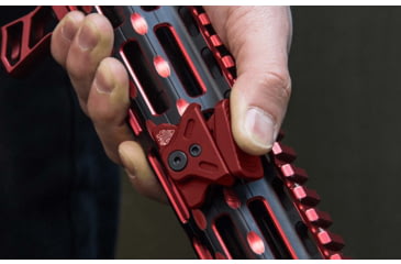 Image of Leapers UTG Angled Index Mount, M-LOK, Matte Red, TL-TRM01R