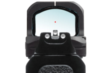 Image of UTG OP3 Micro Reflex Red Dot Sight, 1x, 23x16.5mm, Red 4 MOA Dot, Black, OP-RMR20R