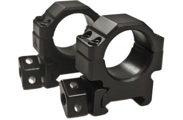 Image of Leapers UTG Max Strength Picatinny Rings, 2pc, 1in, Low Profile, RG2W1104