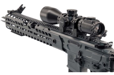 Image of Leapers UTG OP3 Compact Scope, 4-16X44mm, 30mm Tube, AO, IE, Glass UMOA Reticle, Black, OP3-GM4164UMOA