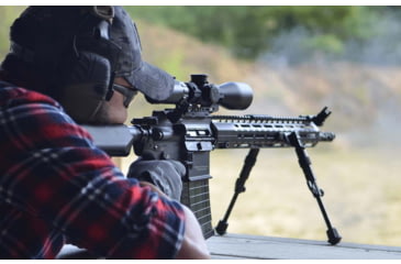 Image of Leapers UTG OP3 Compact Scope, 4-16X44mm, 30mm Tube, AO, IE, Glass UMOA Reticle, Black, OP3-GM4164UMOA