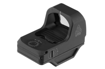Image of Leapers UTG OP3 Micro Red Dot Sights - Reflex, 4 MOA Single Dot, Green, Adaptive Base, Black, OP-RDM20G