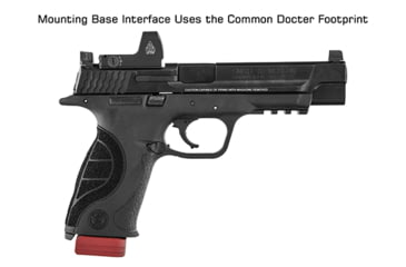 Image of Leapers UTG OP3 Micro Red Dot Sights - Reflex, Red 4 MOA Single Dot, Adaptive Base, Black, OP-RDM20R