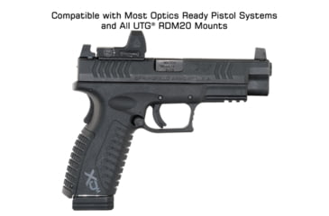 Image of Leapers UTG OP3 Micro SLS, Red 4.0 MOA Dot Reticle, Sensor, Black, OP-RDM20CTS