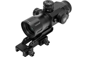 Image of Leapers UTG Prismatic 4X32 T4 Scope, 36-Color, Etched Glass Mil-Dot Reticle, SCP-T4IEMDQ