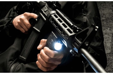 Image of Leapers UTG Pro Polymer Grip Weapon Lights, 400 Lumen, Black, MT-EL223GX