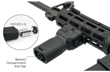 Image of Leapers UTG Pro Polymer Grip Weapon Lights, 400 Lumen, Black, MT-EL223GX