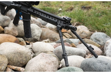 Image of Leapers UTG Recon Flex II M-LOK Bipod, Center Height 9 in-12 in, Black, TL-BPDM04