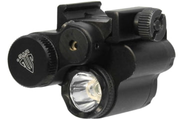 Image of Leapers UTG Sub-compact LED Light and Aiming Adjustable Red Laser, Black, LT-ELP28R