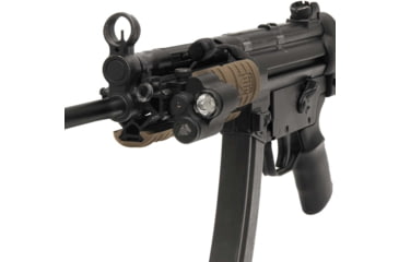 Image of Leapers UTG Sub-compact LED Light and Aiming Adjustable Red Laser, Black, LT-ELP28R