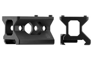 Image of Leapers UTG Super Slim Picatinny RMR Mount, Absolute Co-witness, Black, _x000D_ MT-RMRAC