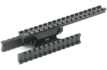 Image of Leapers UTG Tactical Mosin Nagant Tri-Rail Mount, Black, No Gunsmithing, MNT-MNTR01