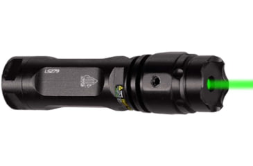 Image of Leapers UTG W/E Adjustable Compact Green Laser with Rings, Black, SCP-LS279