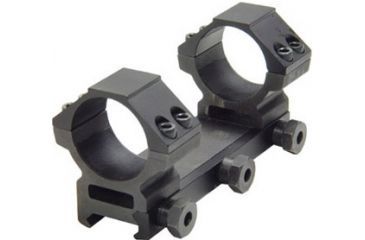 Image of Leapers Weaver Style 30mm Full Size Integral Medium Profile, See-Thru Mount, For Scopes Up to 45mm Obj., 4 Top Screws RGWM2PA-30M4