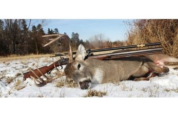 Image of Hi-Lux Malcolm 6x Long Telescopic Rifle Scope with Mount, Fine Cross Reticle, 3/4in, 32in, M634321