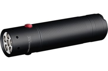Image of Led Lenser 880040 V Dual Color Black Carrying Case Flashlight