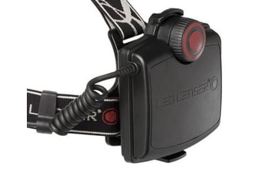 Image of LED Lenser H14.2 320 Lumens LED Headlamp, Black/White Band - Standard 880044