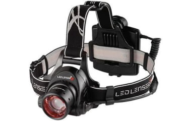 Image of LED Lenser H14.2 320 Lumens LED Headlamp, Black/White Band - Standard 880044