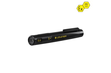 Image of LED Lenser IL4 2x AA Compact EX-Protected Pen Light, 80 Lumens, Box, Black, 880433