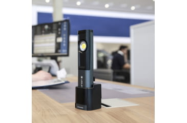 Image of LED Lenser IW7R Li-Ion Rechargeable LED Work Light, 600 Lumens, Box, Black, 502005