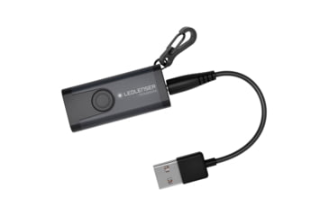 Image of LED Lenser K4R Li-Ion Rechargeable LED Keychain Light, 60 Lumens, Box, Black, 502066