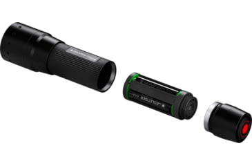 Image of LED Lenser P4R Core Flashlight, 4xAAA Alkaline, Black, 880518