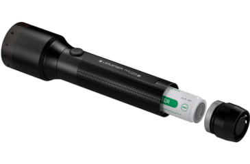 Image of LED Lenser P6R Core Flashlight, Li-ion 3.7V, Black, 880516