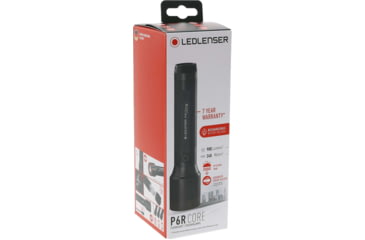 Image of LED Lenser P6R Core Flashlight, Li-ion 3.7V, Black, 880516