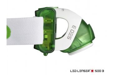 Image of LED Lenser SEO3 Headlamp, Green 880126