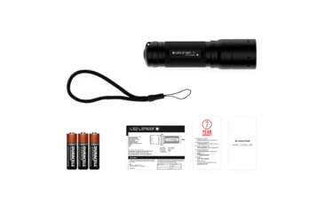 Image of LED Lenser TT 3x AAA LED Flashlight, 280 Lumens, Clamshell, Black, 880226