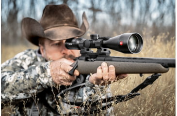 Image of Leica Amplus 6 Rifle Scope, 2.5-15x56mm, 30mm Tube, Second Focal Plane, Ballistic BDC MOA Reticle, Black, 50412