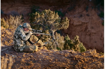 Image of Leica AmPlus 6 Rifle Scope, 2.5-15x56mm, 30mm Tube, Second Focal Plane, Ballistic, BDC MOA Reticle, Black, 50412