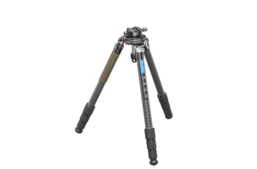 Image of Leofoto LN-364C Heavy Duty Tripod w/ 75mm Bowl/Platform &amp; Bag -Leveling Base Kit, Black, LN-364C+YB-75LK