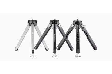 Image of Leofoto MT-02 Aluminum Mini Table Top Tripod w/ Ball Head Kit, Black, MT-02+LH-25