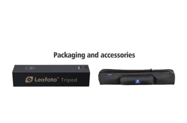 Image of Leofoto SA-403CX/MH-X Outdoors Tripod w/ Dynamic Ball Head Set, Black, SA-403CX+MH-60X