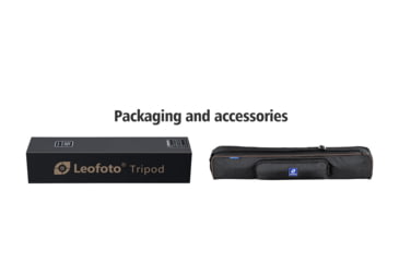 Image of Leofoto SA-324CX/MG-40X Outdoors Tripod w/ Rapid Lock Ballhead, Black, SA-324CX+MG-40X