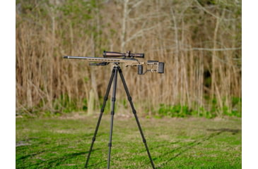 Image of Leofoto ST-324CX Outdoors Tripod w/ Integrated Lever-Control Ballhead&amp;Lever-Release Clamp, Black, ST-324CX