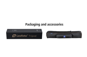 Image of Leofoto ST-324CX Outdoors Tripod w/ Integrated Lever-Control Ballhead&amp;Lever-Release Clamp, Black, ST-324CX