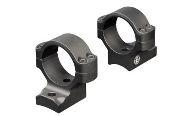 Image of Leupold BackCountry Rifle Scope Mount Base Weatherby Mark V LT, 2-Piece, 1in, Ring High, Matte Black 177158