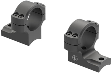 Image of Leupold BackCountry Savage 10/110 Round Rcvr , 8-40, 1in, Med 2-pc, Matte Black, 181333