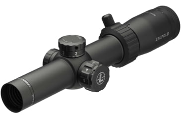 Image of Leupold Mark 3HD 1.5-4x20mm Rifle Scope, 30 mm Tube, Second Focal Plane, Black, Matte, Red FireDot TMR Reticle, Mil Rad Adjustment, 180664